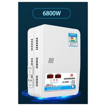 가정용 전압 안정기 입력 130V-260V 출력 220V 자동 안정화 전원 공급 장치 도구 15KVa, 6800w
