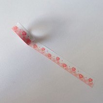 종이박스테이프 1Pc 컬러 픽셀 사랑 체리 장식 테이프 귀여운 다채로운 Washi 마스킹 크리 에이 티브 Scrap, 04 1Pc D