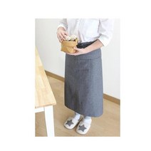 카페 알바생 유니폼추천 깔끔한 허리앞치마 20대여성, 블랙해지