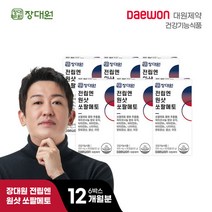 대원제약 [대원제약] 장대원 전립엔 원샷 쏘팔메토(6박스/12개월분), 60정, 6개