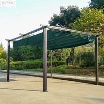 스카이 어닝 웨이브 썬룸 파고라 가제보 그늘막, 구성4