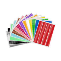 케이블 라벨스티커 네임택 전선 정리 그레이, 단품, 단품