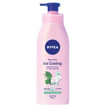 니베아 아이스쿨링 바디로션 350ml / 쿨링로션 산뜻한사용감, 1개입