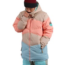 슈가포인트 남자 덕다운 패딩 스키.보드 자켓 ARROW J - MUD 스키/보드복