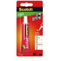 스카치 강력 접착제 30ml AD6004 나무 플라스틱 유리 가죽 본드, 1개