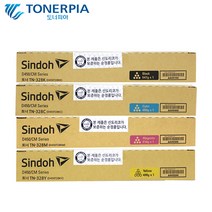 토너피아 신도리코 정품 D450T28KK TN-328 토너 D450 D451 D452, 04_정품 D450T28KY 노랑