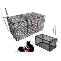 유해조수 먹이포획틀 유인통덫 가마우지 까마귀 까치 고양이구조 농사, 1개, 대형 포획망