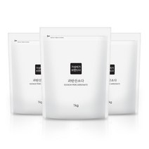 가성비가브랜드다 100% 단일성분 과탄산소다 지퍼백 1KG, 3개