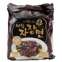 국내쌀로 만든 채식짜장면 4봉