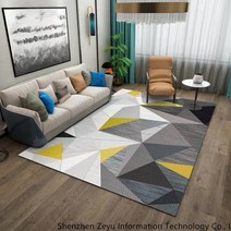 북유럽풍 대형 거실 카페트 사계절 극세사 소형 러그 매트 모음, 160×230cm + R