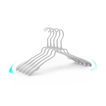 10개 여성용 어깨뿔방지 옷걸이 가디건 맨투맨 반팔 자국안남는 니트용 명품 어깨뿔옷걸이, 여성용화이트10P