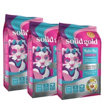 전연령 강아지 사료 치킨/병아리콩과호박 1kgX3개 미국 최초 홀리스틱 애견 사료 솔리드골드