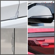 [듀홈]자동차 차량용 차문 손잡이 백미러 범퍼 라이트 문콕 방지 코너 투명 심플 도어 가드 접착 패드 YAC 모음, YAC-차량용도어가드, 1, HY-541