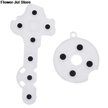 엑박호환패드 Xbox 360 교체 부품 핸들 접착제 소프트 버튼 콘솔 컨트롤러 전도성 고무 패드 용 접촉, 한개옵션1, 한개옵션0