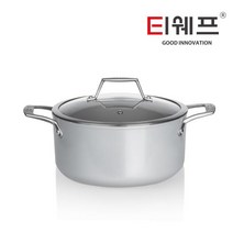 TECHEF(티쉐프) - 세라테라 컬렉션 세라믹 논스틱 후라이팬/웍/볶음팬 (PTFE 및 PFOA 외장&인테리어), 편수냄비 24cm