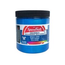 스피드볼 실크스크린 페브릭 토파즈블루 236.58 ml