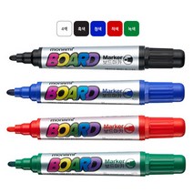 모나미 보드마카 12자루 둥근닙 2mm, 파랑(12자루)