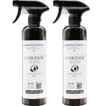 에버지움 산소계 프리미엄 종합살균제 스프레이, 2개, 500ml