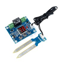 토양 습도 컨트롤러용 1개 0 10A 릴레이 모듈, 52x43x16mm, 블루, 전자 부품