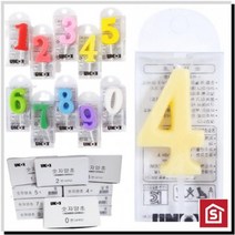 라니 창고 생일초 숫자 양초 4번 10개입 미니, 상세페이지 참조, 상세페이지 참조, 상세페이지 참조