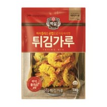 백설 튀김가루, 1kg, 10개