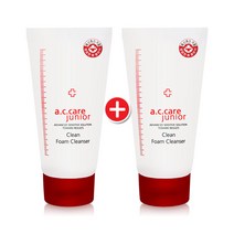 에이씨케어 주니어 클린 폼 클렌저, 150ml, 2개