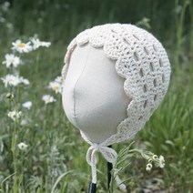 슬로우모먼츠 사계절 데이지 보넷 - 아기보넷 코바늘 보넷 만들기 DIY 키트, 05페일핑크