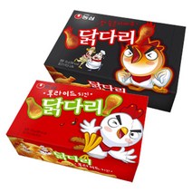 상세설명참조 농심 닭다리 후라이드 10개 + 핫숯불바베큐 10개, 단품, 단품