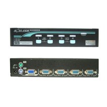 오토스캔 가능한 고해상도지원 4포트 KVM스위치 / 솔루션 SWITCH 광 망분리