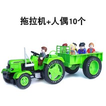 자동차모형 케이 디모 위엄 클래식 트랙터 농용 완구 118 합금 공사차 있음 수레바퀴 2572367983, 그린 _블록 숏 피규어인형 10 개