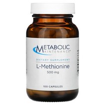 Metabolic Maintenance (메타볼릭 메인터넌스) l-메티오닌 500mg 캡슐 100정