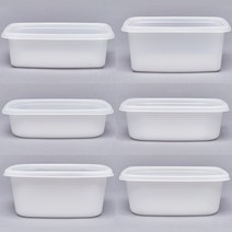 사각 밀폐 죽용기 1개, 죽용기중형(750ML)