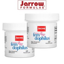 Jarrow 자로우 우먼 펨 도피러스 60베지캡 X2 FemDophilus 50억 유산균