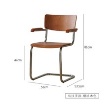 피에르잔느레 텍타 칼한센 의자 카스텔리 바실리 세스카 체어 바우하우스 웨이팅 카페 의자, 암홀더3