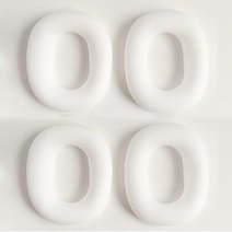 쇼즐 에어팟 맥스 액세서리 실리콘 내측 귀마개 커버 2set(4P), 화이트