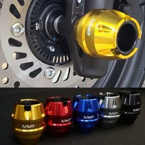 하템몰 오토바이 범용 포크슬라이더 PCX NMAX XMAX 보이저 포르자 조이맥스 충격방지캡 MVP, 블루