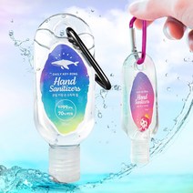 의약외품 휴대용 키링 손소독제 30ml 온힐 데일리 핸드 세니타이저 겔, 키링 손소독제_블루, 1개