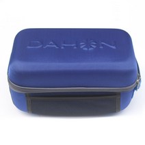 자전거 뒷좌석 짐가방 짐받이 미니 트렁크 부착식 휴대용 자전거 방수 가방, 하드박스 블루