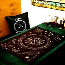 타로 스프레드천 러그 달빛별빛, 골드문