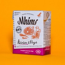 [딩고나투라] 밈스 이베리코앤베지스 375g 강아지습식사료 콜레스테롤수치조절 이베리안돼지고기 글루텐프리 그레인프리