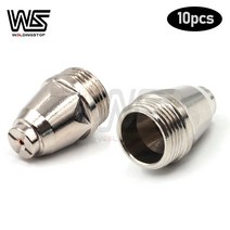 플라즈마 절단기 팁 Ag-60 sg-55 wsd60 플라즈마 커터 토치 소모품 ag60 팁 노즐 1.0mm1.2mm ws 10pcs, 02 1.2mm