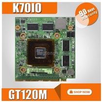 Asus K51 K70IO 그래픽 카드 NVIDIA GeForce GT120M N10P-GV1 VGA GPU, 한개옵션0