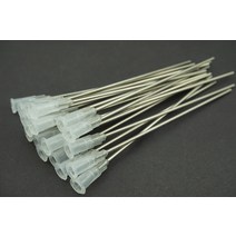 10PCS 무딘 분배 바늘 주사기 바늘 팁 잉크 접착제 액체 100mm 16G