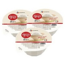 _ 햇반 300g x 3개, 1개