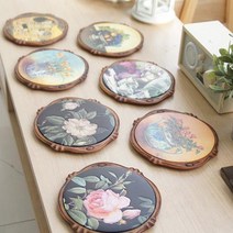 cocooning 북유럽풍 빈티지 인테리어 냄비받침-7style, 1Ea, 키스