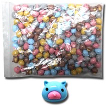 쪼아닷컴 슬라임 재료 및 구슬 비즈, 벌크 강아지 얼굴 18mm