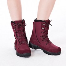 스노우보드 스키 부츠 신발 겨울 새로운 여성 방수 충격 양털 안감 따뜻한 스노우 보드 방수 미끄럼 방지 중간 튜브, A-color 02|10|CHINA