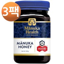 마누카헬스 마누카 허니 MGO 115+ 500g, 3팩