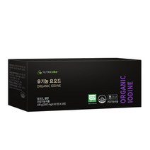 뉴트리코어 유기농 요오드, 5병입, 60정