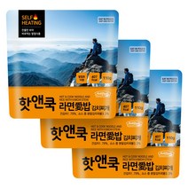 이지밥 핫앤쿡 라면애밥 김치찌개, 110g, 3개